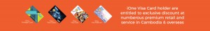 iOne Visa Card Banner